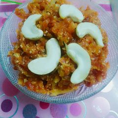 A picture of Gajar ka halwa.