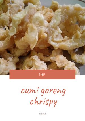 Foto resep Cumi goreng chrispy