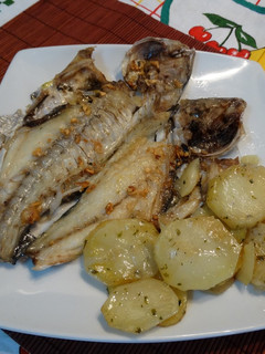 Una foto de Dorada al horno