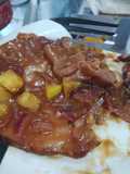 Chuletas de cerdo hawaiana