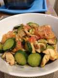 Chicken with Cucumber
