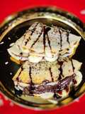 Dosa with Chocolatey Nutella and ripe banana filling