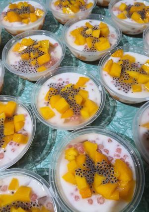 Foto resep Mango Sago Tanpa Susu dan Santan