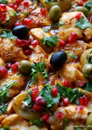 Foto de Alas de Pescada com Batatas Recheadas