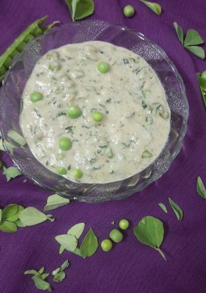 मेथी मटर मलाई(Methi matar malai recipe in Hindi) रेसिपी मुख्य फोटो