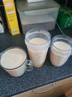 A picture of Banana Almond Milk Smoothie.