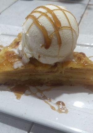 Una foto de Tarta de manzana
