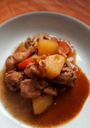Foto resep Semur ayam sayur