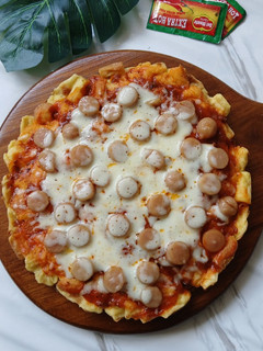 Foto resep Pizza Roti Tawar Teflon