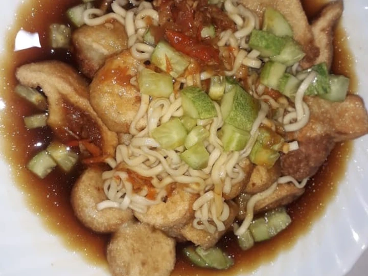 Cara Sederhana Membuat Resep  Mpek mpek Dos isi telor yang Lezat, Menggugah Selera