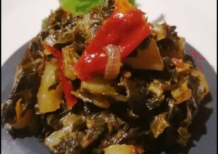 Recipe of Homemade Braised Spinach `and Potato