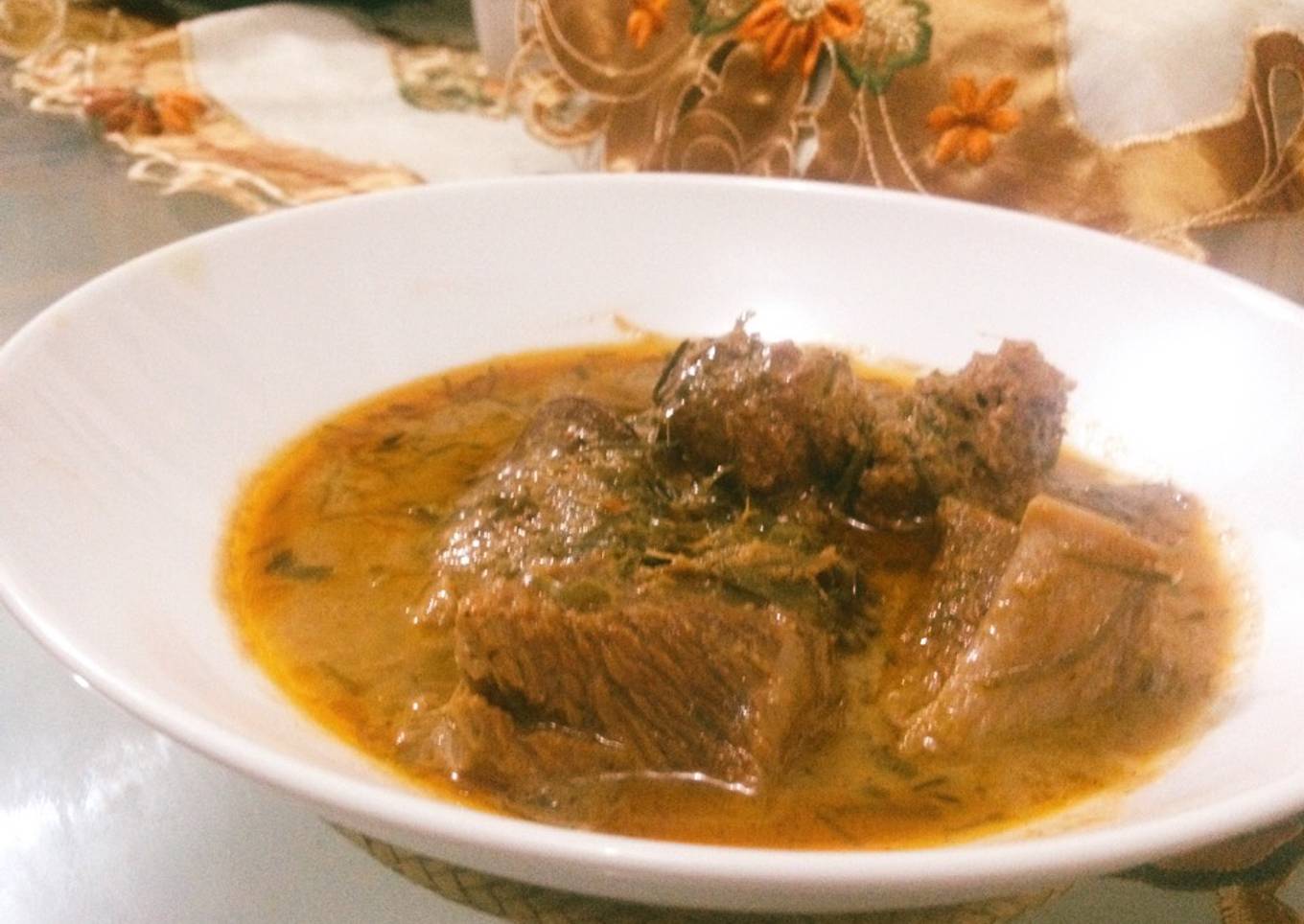 Rendang daging
