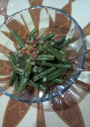 Foto resep Cah kacang panjang