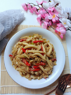 Foto resep Tumis Jamur Shimeji Kwetiau