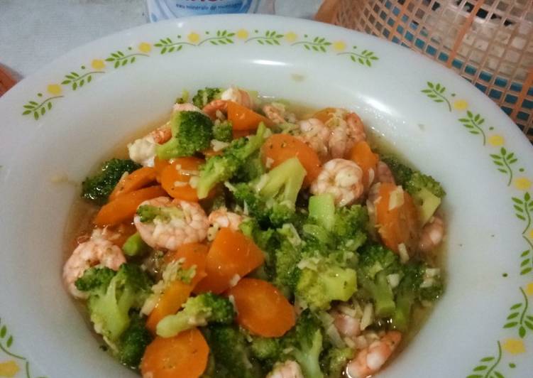 Resep Tumis Brokoli Bawang Putih, Enak