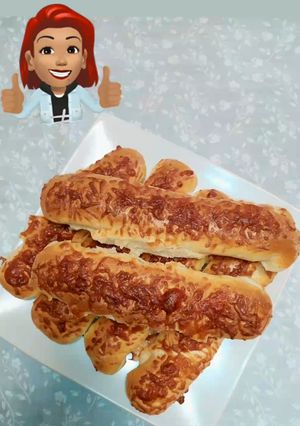 Sajtos stangli recept fotója