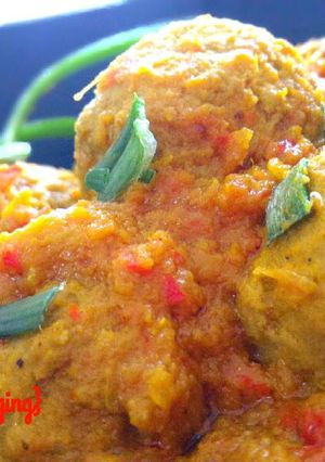 Foto resep Rendang Bola-bola Daging