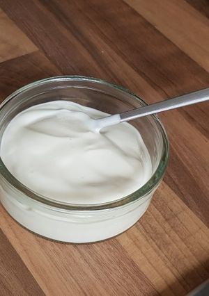 Φωτογραφία της συνταγής Ξινή κρέμα (sour cream) με 3 τρόπους