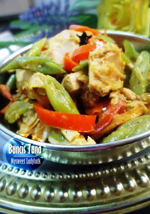 Foto resep Buncis Tuna Pedas