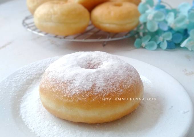 Donat lembut ekonomis (tanpa kentang)