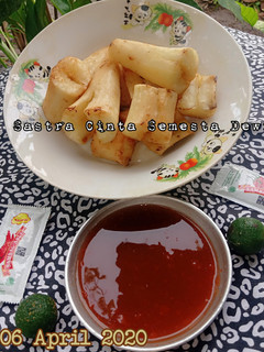 Foto resep Singkong Goreng Sambal Cuko