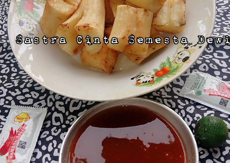 Cara Gampang Menyiapkan Singkong Goreng Sambal Cuko yang Bisa Manjain Lidah