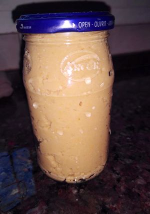 Una foto de Hummus de garbanzo