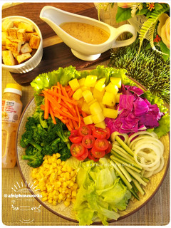 Foto resep Salad Sayur Kewpie