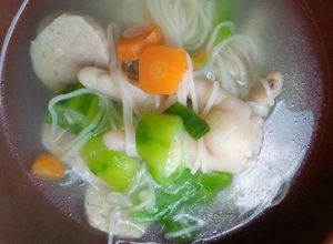 Foto resep SOP oyong/ gambas misoa