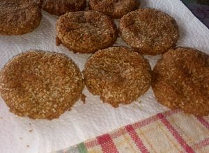 Una foto de Galletitas de coco y gofio