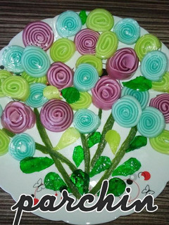 عکسی از دستور ژله رولی