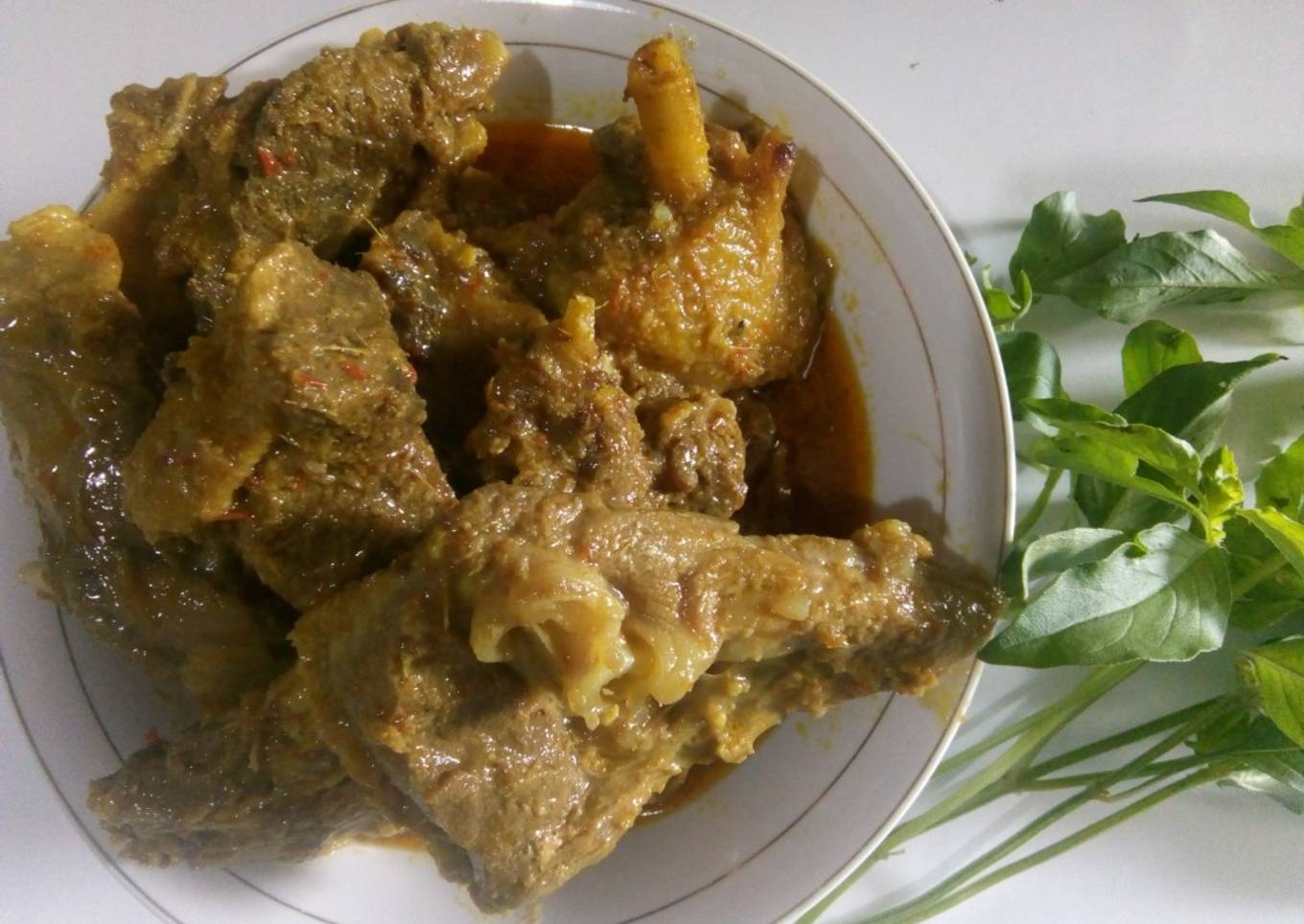 Rica rica entok mudah dan lezat