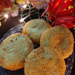 A picture of Chicken tikka cutlets.