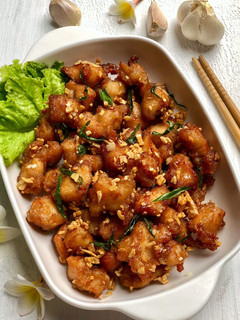 Foto resep Ayam Goreng Saus Tiram