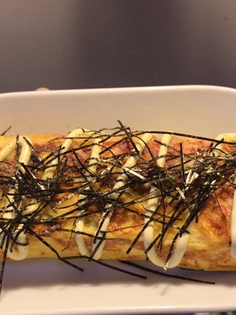 Easy Ways Prepare Recipes Japanese style egg roll (crab stick with salad dressing) the Perfect Perfect.