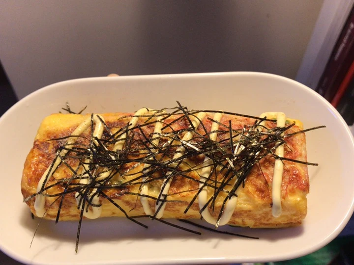 Recipe Japanese style egg roll (crab stick with salad dressing) the So Delicious Perfect