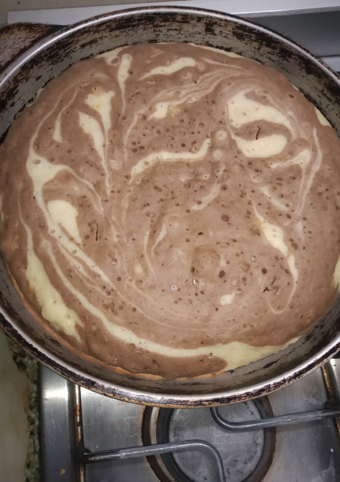 Una foto de Bizcochuelo marmolado