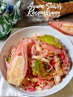 Foto resep Ayam Suwir Kecombrang