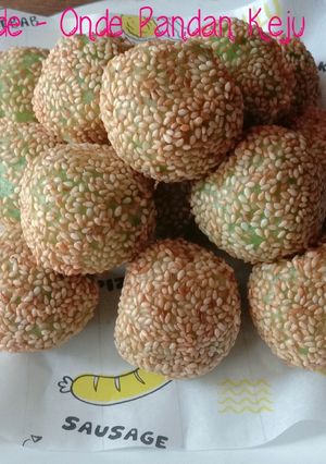 Foto resep Onde - Onde Pandan Keju