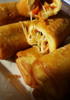 Φωτογραφία της συνταγής Spring rolls λαχανικών home made !!!🌯