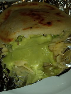 Una foto de Arepas