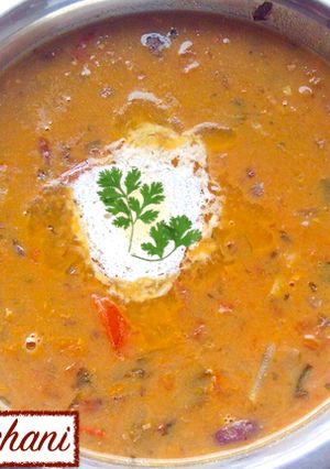 A picture of Dal Makhani/ Maa di dal.