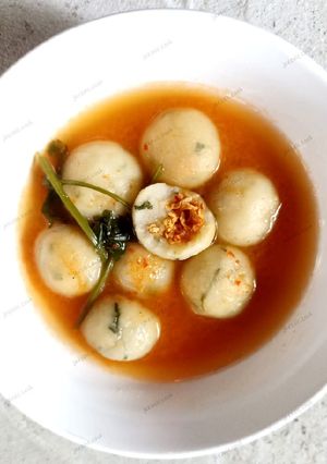 Foto resep Baso Aci Ayam Isi Ayam Suir pedas