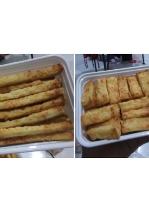 Foto resep Bagelen Roti Tawar yummy 😍😍 iseng2 ada roti tawar nganggur aja