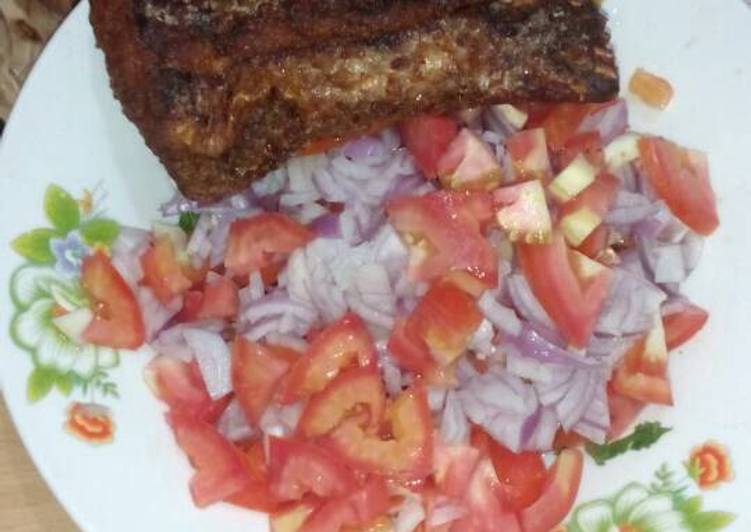Steps to Prepare Ultimate Roast beef with kachumbari