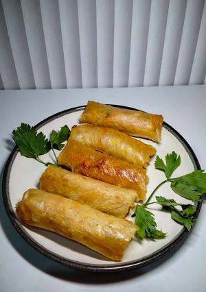 Foto resep Lumpia Semarang isi rebung