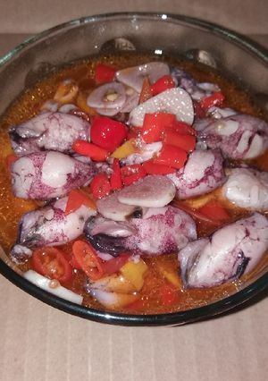 Foto resep Cumi Asem Manis Pedas Modal 20 rbu