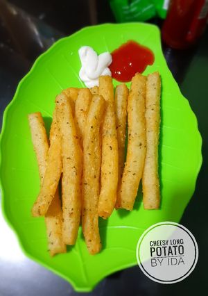 Foto resep CHEESY LONG POTATO 🍟🍟