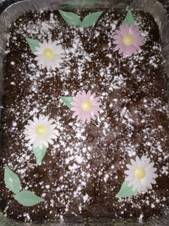 Una foto de Brownie de chocolate