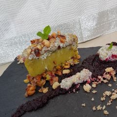 A picture of Avocado Halwa.